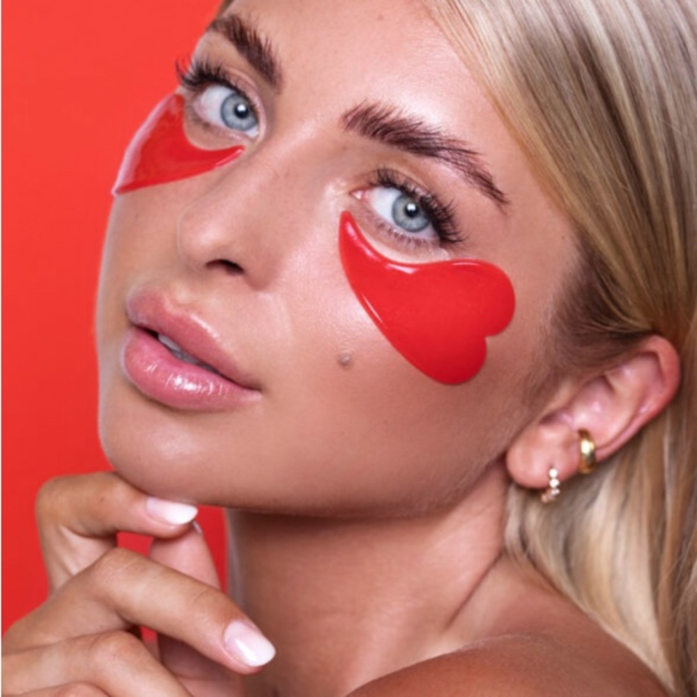 YEAUTY 25 pack 2Hearts Edition Eye Mask - Red - Picture 3 of 5